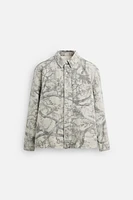 ABSTRACT PRINT OVERSHIRT