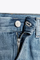 TRF BAGGY DENIM MINI SKIRT