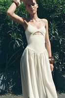 ROBE CUT OUT BIMATIÈRE