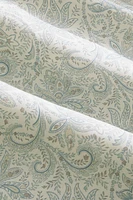 HOUSSE DE COUETTE SATIN IMPRIMÉ PAISLEY