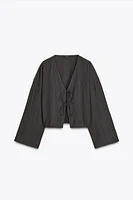 KIMONO EFFET PLISSÉ