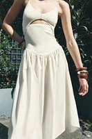 ROBE CUT OUT BIMATIÈRE