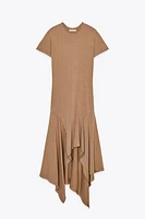 ASYMMETRIC WASHED DRESS