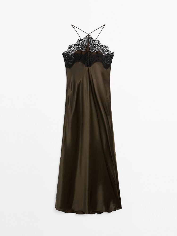 Satin camisole dress - Studio