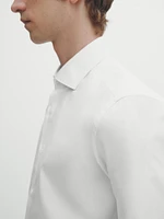 Chemise slim 100 % coton