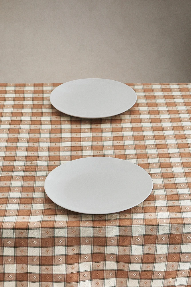 NAPPE CARREAU FIL TEINTÉ