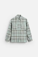 PLAID FLANNEL SHIRT