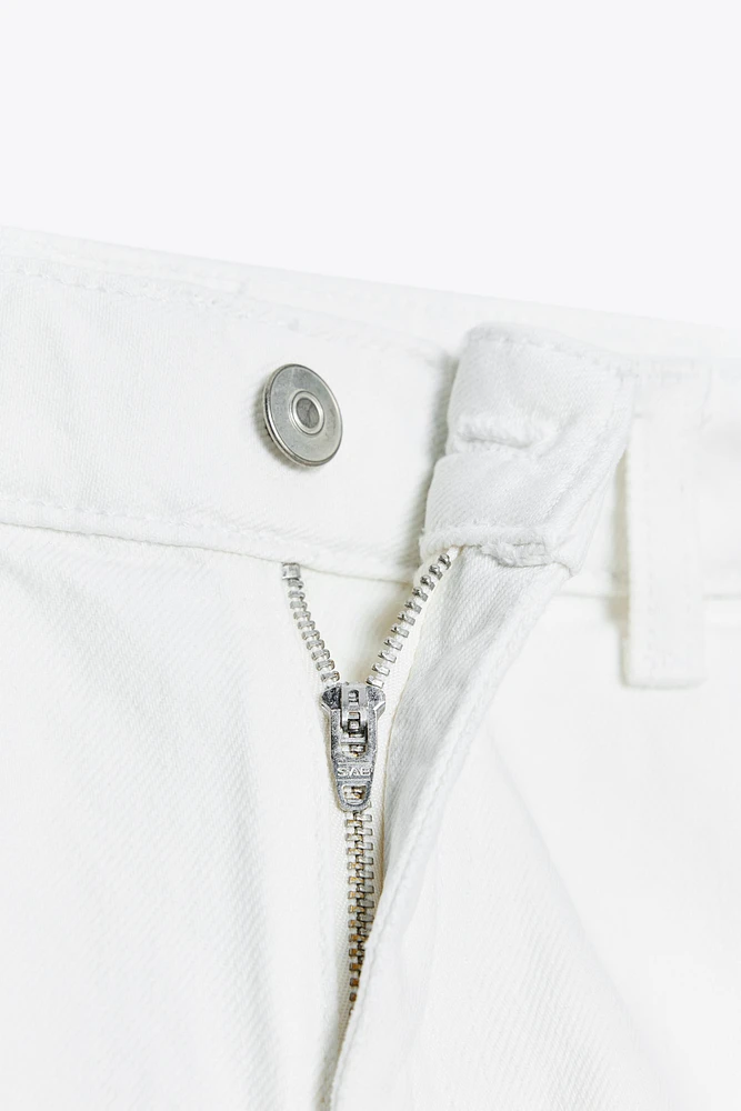 SHORT CHINO EN JEAN TRF