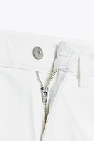SHORT CHINO EN JEAN TRF