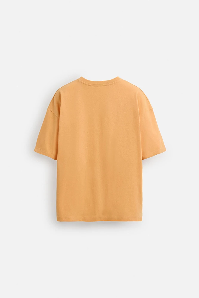 T-SHIRT IMPRIMÉ À TEXTURE