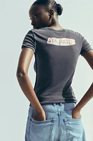 WASHED EFFECT T-SHIRT ©SEX PISTOLS