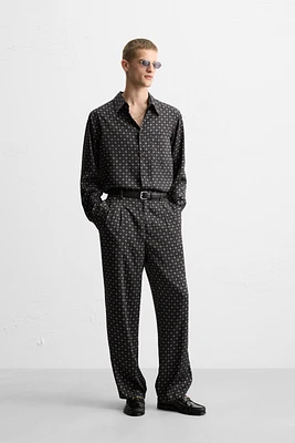 CHEMISE À IMPRIMÉ GÉOMÉTRIQUE ÉDITION LIMITÉE