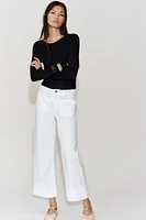 JEAN Z1975 COUPE LARGE LONGUEUR RACCOURCIE ET TAILLE HAUTE