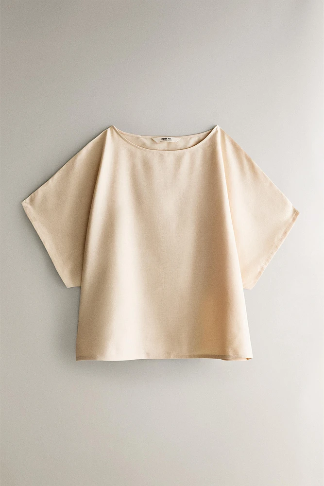 LINEN YOGA SHIRT