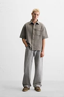 RELIEF WASHED SHIRT