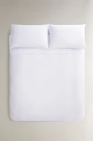 PERCALE COTTON DUVET COVER (800-THREAD-COUNT)