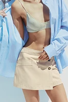 JUPE-CULOTTE BOUTONS