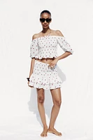 TOP À IMPRIMÉ FLORAL