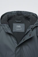 WATER REPELLENT LINED RAINCOAT