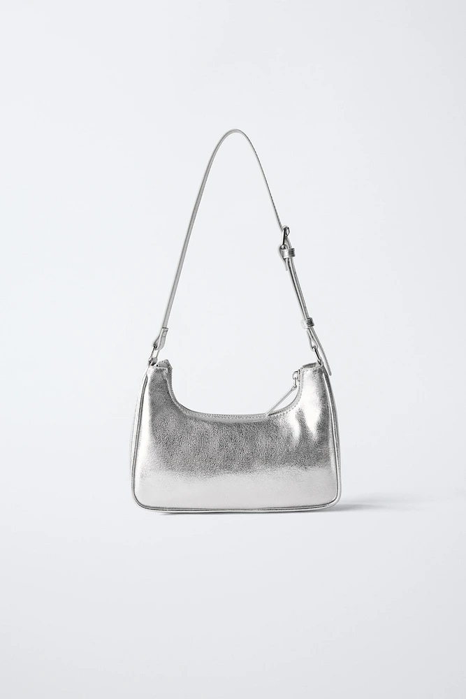 SAC PORTÉ ÉPAULE MÉTALLISÉ
