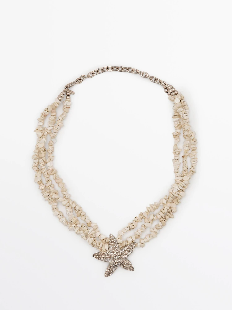 Star stone necklace