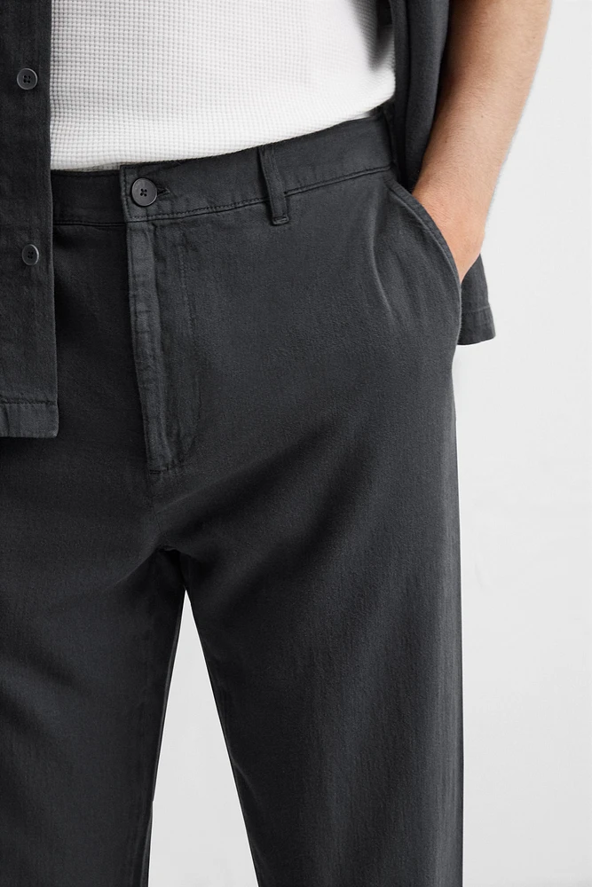 COTTON - LINEN PANTS