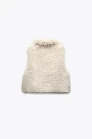 FAUX FUR VEST