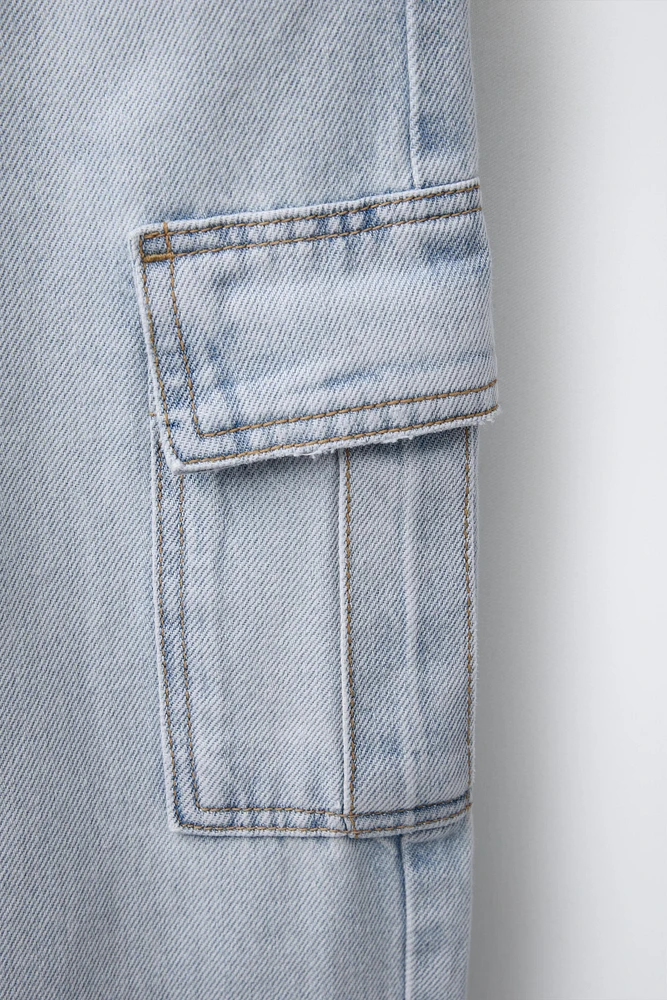 FLOWY CARGO JEANS