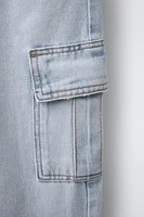 FLOWY CARGO JEANS