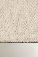 RAISED DESIGN COTTON AREA RUG