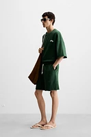 PATCH JOGGER SHORTS