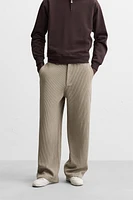 WIDE FIT CORDUROY PANTS