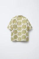GEOMETRIC PRINT SHIRT