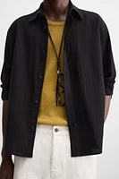 TEXTURED JACQUARD SHIRT