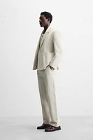 RELAXED FIT SUIT PANTS