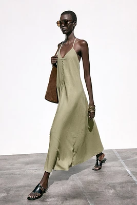 ROBE MIDI AVEC LIN VOLUME