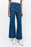 ZW COLLECTION HIGH WAIST WIDE LEG JEANS