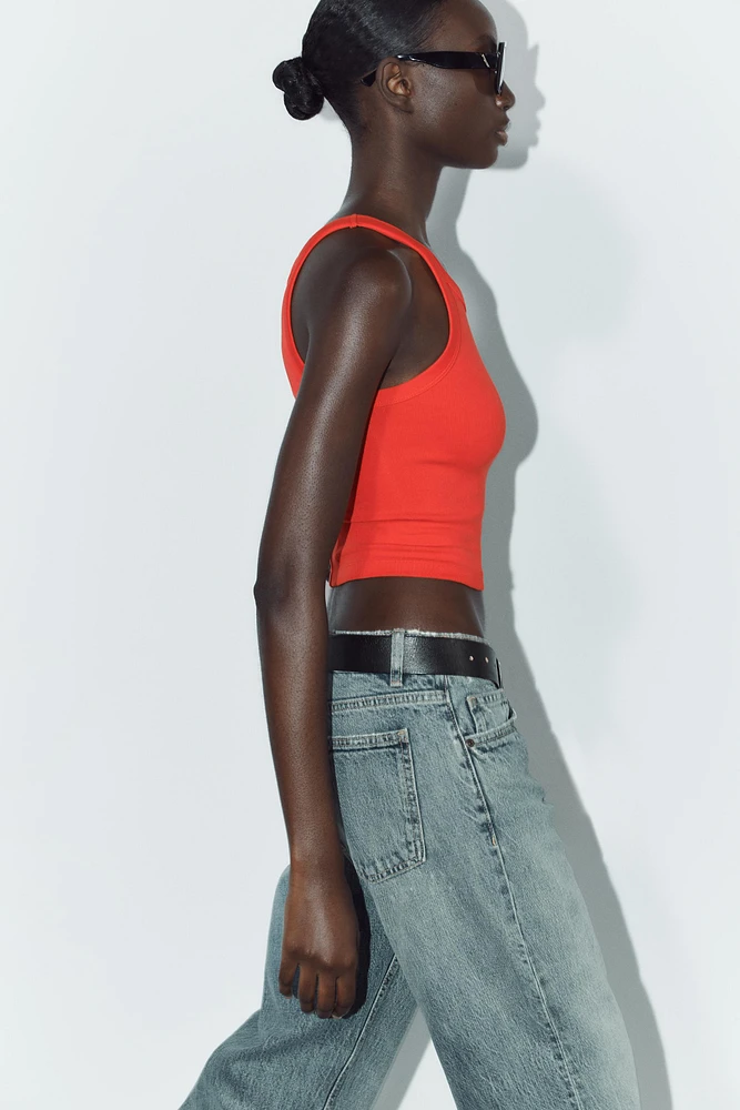 RIB CROP TOP