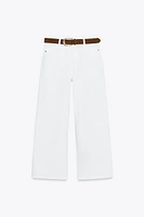 JEAN Z1975 CULOTTE TAILLE HAUTE CEINTURE