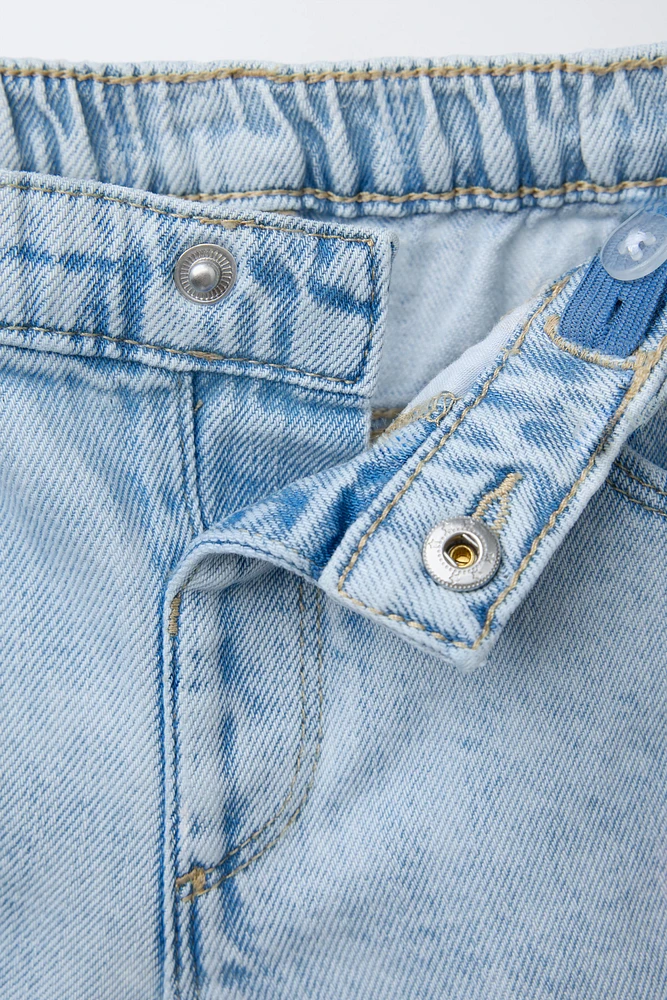 SHORT EN JEAN AVEC CROCHET FRUITS