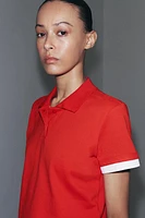 COMBINATION POLO TOP