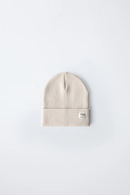 RIBBED COTTON HAT