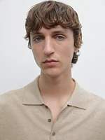 Polo en maille de coton