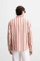 CHEMISE FLUIDE RAYURES