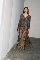 ZW COLLECTION PRINTED SKIRT