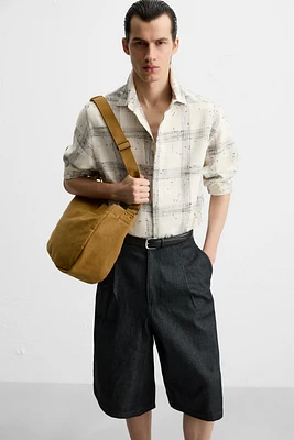 FABRIC SHOULDER BAG