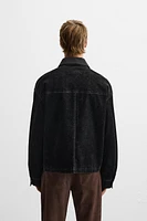 POCKETED VELVET JACKET