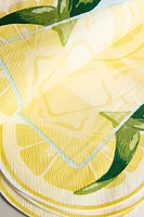 LOT SERVIETTES DE TABLE PAPIER LIMONADE (LOT DE 20)