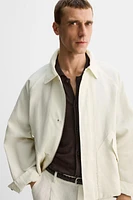 BLOUSON COTON - LIN ÉDITION LIMITÉE
