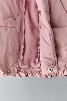 HOODED QUILTED JACKET